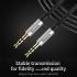 Baseus Yiven M30 Audio Cable Male to Male 3.5mm Aux Cable 1.5M - Black